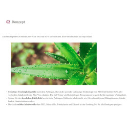 MISSHA Premium Cica Aloe Soothing 95% Körpergel