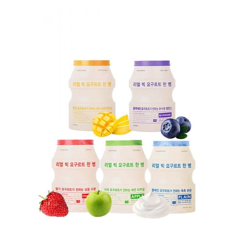 APIEU Real Big Yogurt One-Bottle gesichtsmaske Korean Kosmetik