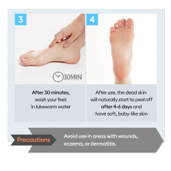 APIEU Soft Foot Peeling Socks