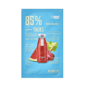 MISSHA Talks Vegan Squeeze Sheet Mask vegane Tuchmasken