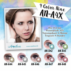 Circle lens 9 Color AN-A4X