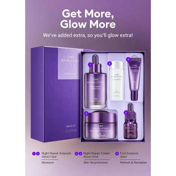 MISSHA Time Revolution Night Repair Bestseller Set 5x