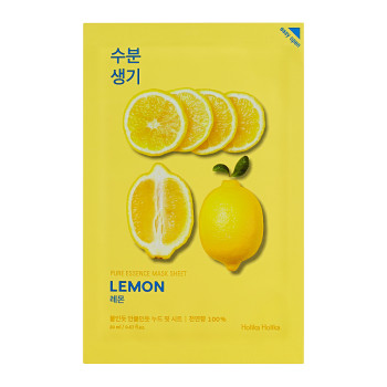 Holika Holika Pure Essence Mask Sheet Gesichtsmaske Lemon Zitrone 1pc