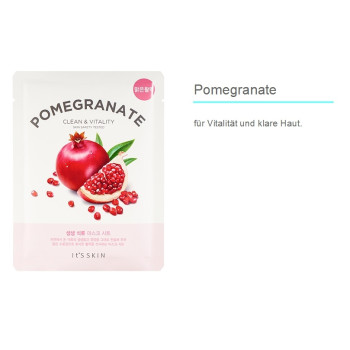 Its Skin The Fresh Sheet Mask Granatapfel Pomegranate Gesichtsmaske 1 Stück