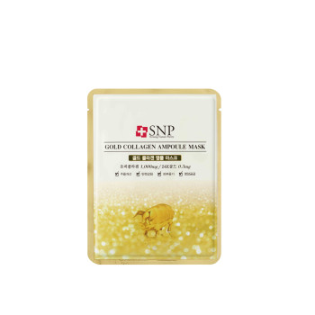 SNP Gold Collagen Ampoule Mask