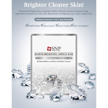 SNP Diamond Brightening Ampoule Mask