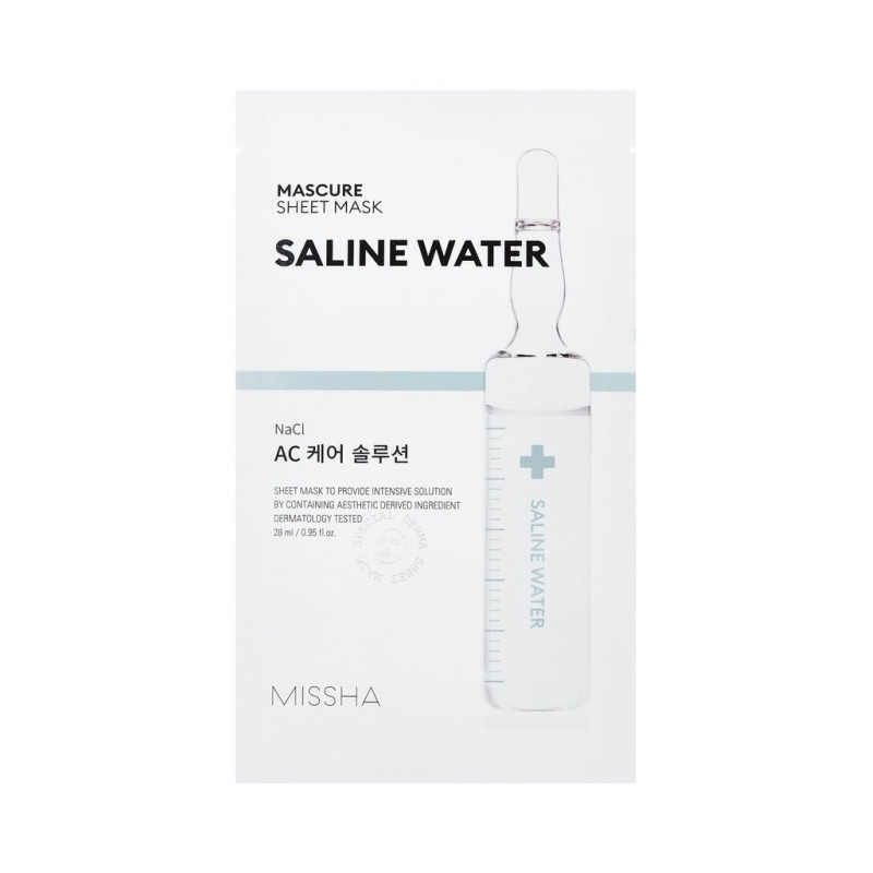 MISSHA Mascure SALINE WATER AC Care Solution Sheet Mask gesichtsmaske