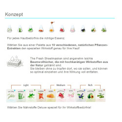 Its Skin The Fresh Sheet Mask Rose Gesichtsmaske 1 Stück