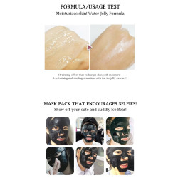 SNP Ice Bear Charcoal Mask