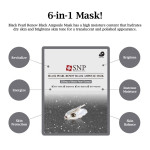 SNP Black Pearl RENEW Black Ampoule Mask