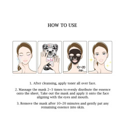 SNP Ice Bear Charcoal Mask