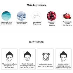 SNP Diamond Brightening Ampoule Mask