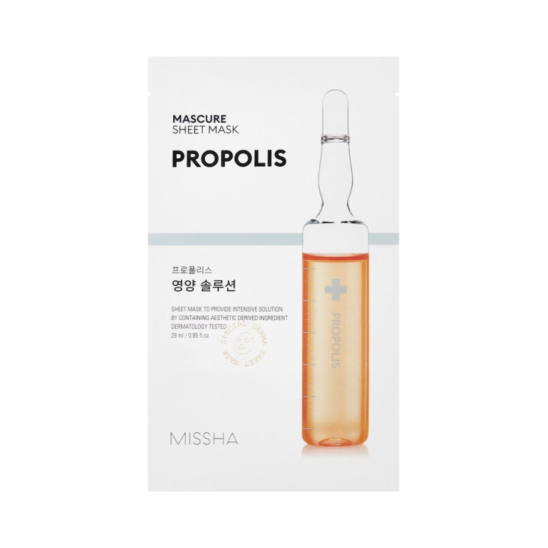 MISSHA Mascure PROPOLIS Nutrition Solution Sheet Mask gesichtsmaske