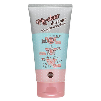 Holika Holika Pig Clear Dust Out Deep Cleansing Foam Gesichtsreinigung