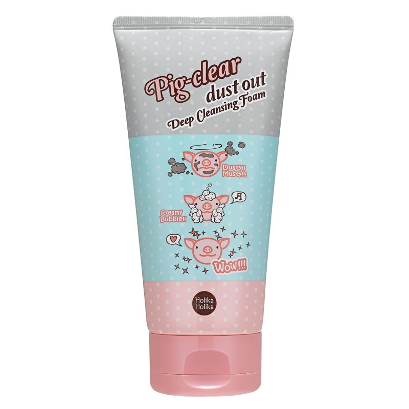 Holika Holika Pig Clear Dust Out Deep Cleansing Foam Gesichtsreinigung