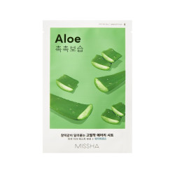MISSHA Airy Fit Sheet Mask Aloe Vera Gesichtsmaske 1 Stück