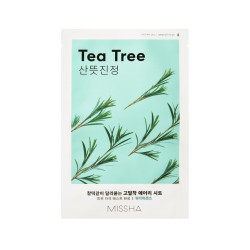 MISSHA Airy Fit Sheet Mask Teebaum Tea Tree Gesichtsmaske 1 Stück