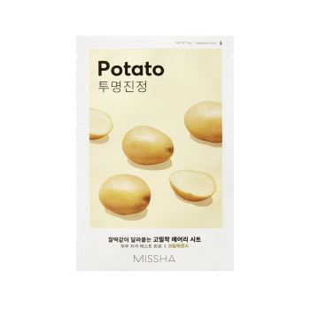 MISSHA Airy Fit Sheet Mask Kartoffel Potato Gesichtsmaske 1 Stück