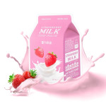APIEU Strawberry Milk One-Pack Mask Gesichtsmaske 1 Stück