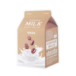 APIEU Coffee Milk One Pack Mask Gesichtsmaske 1 Stück