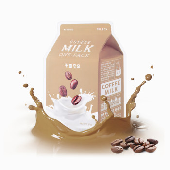 APIEU Coffee Milk One Pack Mask Gesichtsmaske 1 Stück