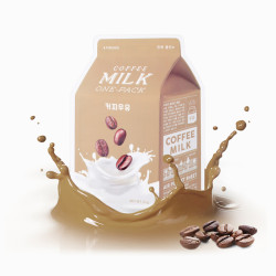 APIEU Coffee Milk One Pack Mask Gesichtsmaske 1 Stück