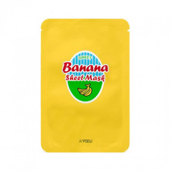 APIEU Sweet Sheet Mask Banana & Honey Gesichtsmaske 1 Stück