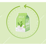 APIEU Green Tea Milk One-Pack Mask Gesichtsmaske 1 Stück