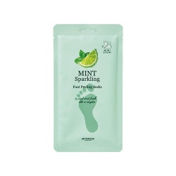 SKINFOOD Mint Sparkling Foot Peeling Socks