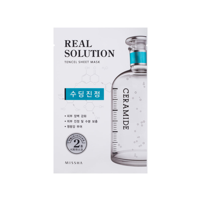 MISSHA Real Solution Tencel Sheet Mask CERAMIDE (Soothing)