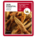 MISSHA - Skin Essential Sheet Mask (Ginseng & Snail)