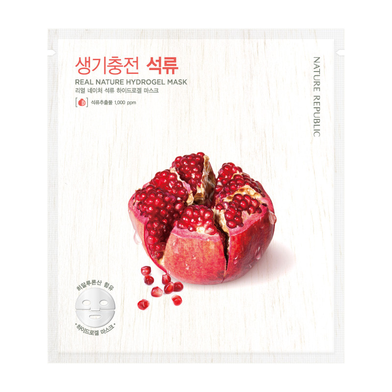 Nature Republic Real Nature Pomegranate Hydrogel Mask