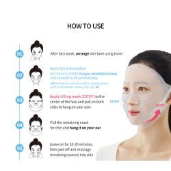 SNP Blue Dot Lifting Mask