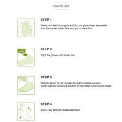 Nature Republic Real Squeeze Aloe Vera Peeling Foot Mask