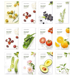 Nature Republic Real Nature Sheet Mask Set 12pcs
