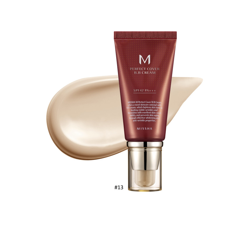 MISSHA M Perfect Cover BB Cream SPF42/PA+++ 50ml 13-Bright-Beige