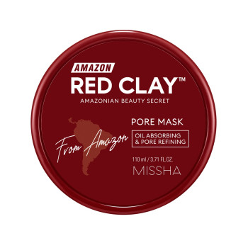 Missha Amazon Red Clay Pore Mask