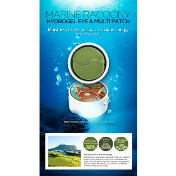 Secret Key Marine Racoony Hydrogel Eye & Multi Patch