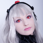 Crazy Farbige Kontaktlinsen Halloween Fasching Party Zombie