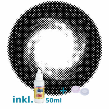 Circle lens Black Big Eyes WPA-200 schwarz