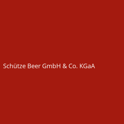 Schütze Beer GmbH & Co. KGaA