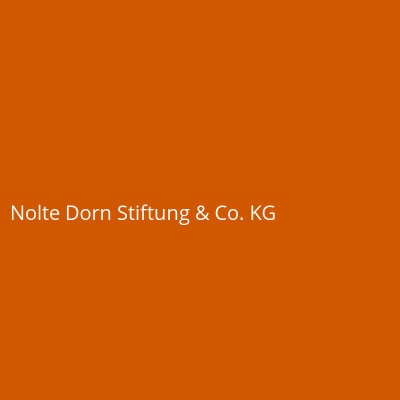 Nolte Dorn Stiftung & Co. KG