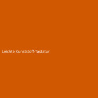 Leichte Kunststoff-Tastatur