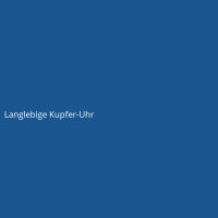 Langlebige Kupfer-Uhr