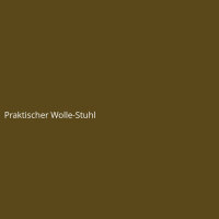 Praktischer Wolle-Stuhl