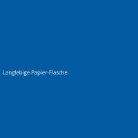 Langlebige Papier-Flasche