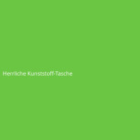 Herrliche Kunststoff-Tasche