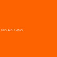 Kleine Leinen-Schuhe