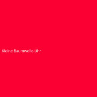 Kleine Baumwolle-Uhr